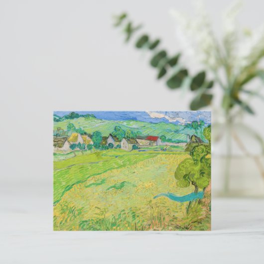 Carte Postale Vincent van Gogh - Vue des Vessenots près d'Auvers (Debout devant)
