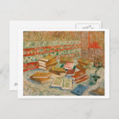 Carte Postale Vincent van Gogh | Yellow Books, 1887 (Devant / Derrière)