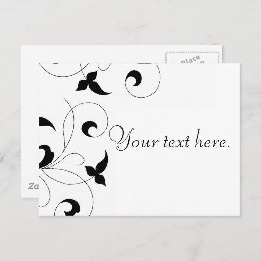 Carte Postale Vine Dainty (Devant / Derrière)