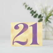 Carte Postale Vingt et un (Debout devant)