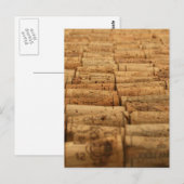 Carte Postale Vins Corks (Devant / Derrière)