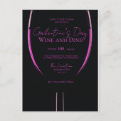 Carte postale Vins et Dins de la Saint-Galentin (Devant)