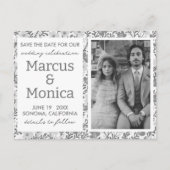 Carte Postale Vins fleurs sauvages Photo personnalisée Enregistr (Devant)