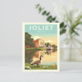 Carte Postale Vintaeg Joliet Illinois (Debout devant)