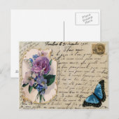 Carte postale vintage (Devant / Derrière)