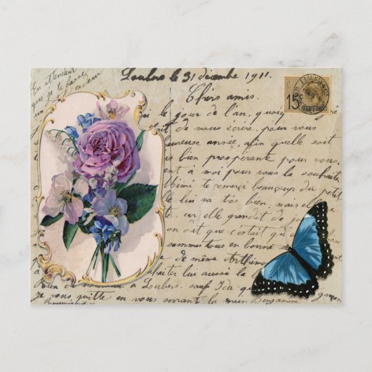 Carte postale vintage (Devant)