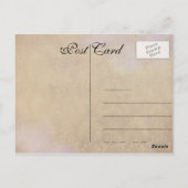 Carte postale vintage (Dos)