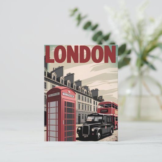 Carte Postale Vintage (Debout devant)