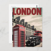 Carte Postale Vintage (Devant / Derrière)