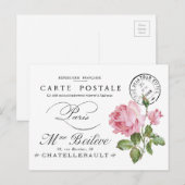 Carte postale vintage (Devant / Derrière)