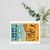 Carte postale vintage - (Debout devant)