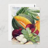 Carte postale vintage (Devant / Derrière)