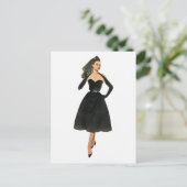 Carte postale vintage (Debout devant)