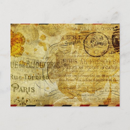 Carte postale vintage (Devant)