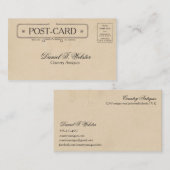 Carte postale vintage (Devant / Derrière)