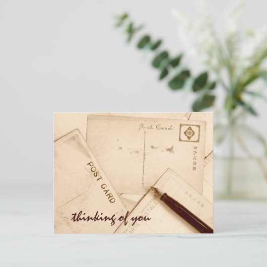 Carte postale vintage (Debout devant)