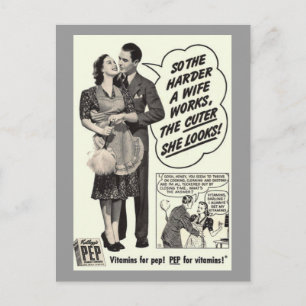 carte postale vintage