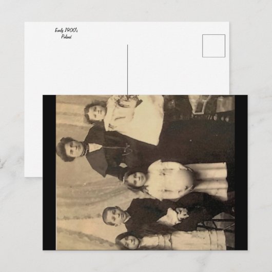 Carte postale vintage (Devant / Derrière)