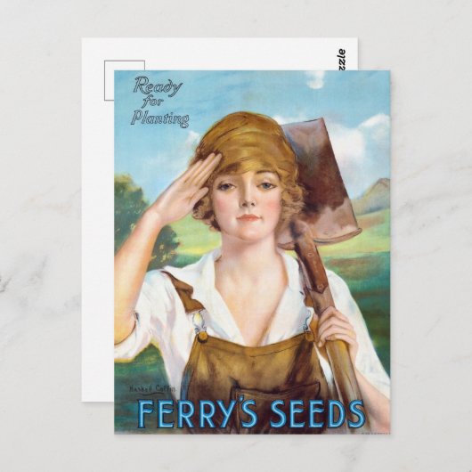 Carte postale vintage (Devant / Derrière)