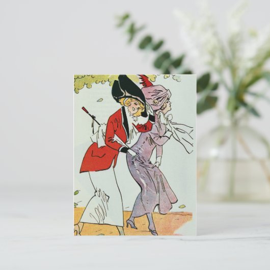 Carte postale vintage (Debout devant)