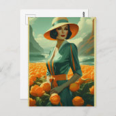 Carte postale vintage (Devant / Derrière)