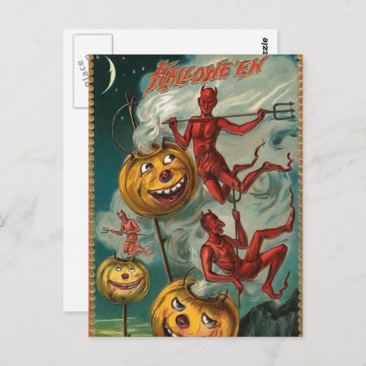 Carte postale vintage (Devant / Derrière)