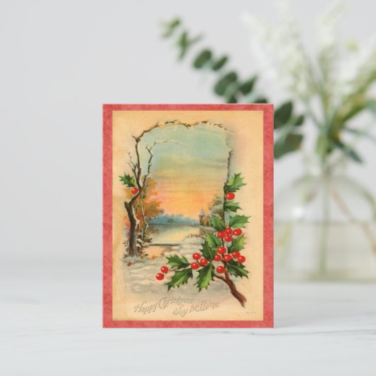 Carte postale vintage (Debout devant)