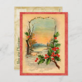 Carte postale vintage (Devant / Derrière)