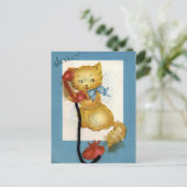 Carte postale vintage (Debout devant)