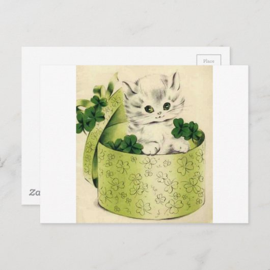 Carte Postale Vintage (Devant / Derrière)