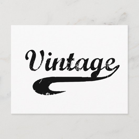 Carte Postale Vintage (Devant)