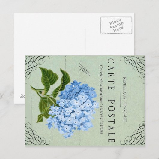 Carte postale vintage (Devant / Derrière)