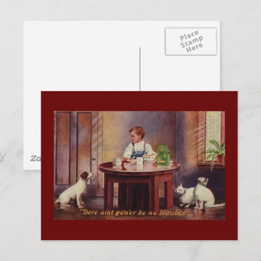 Carte postale vintage (Devant / Derrière)