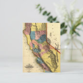 Carte Postale Vintage 1851 (Debout devant)