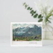 Carte Postale Vintage 1897 Oberammergau Bavaria litho (Debout devant)