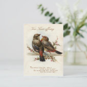 Carte Postale Vintage 1908 Offrande du véritable amour (Debout devant)
