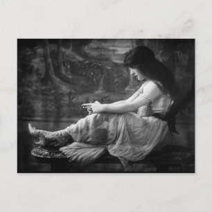 Carte Postale Vintage 1913 Evelyn Nesbit