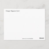 Carte Postale Vintage 1915 Vanity Fair Magazine Couverture (Dos)