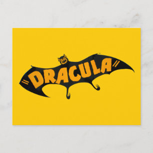 Carte Postale Vintage 1938 Dracula Vampire Bat