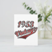 Carte Postale vintage 1953 (Debout devant)
