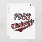 Carte Postale vintage 1953 (Devant / Derrière)