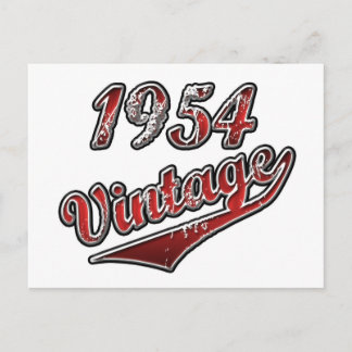 Carte Postale vintage 1954