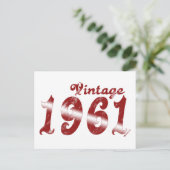 Carte postale vintage 1961 (Debout devant)