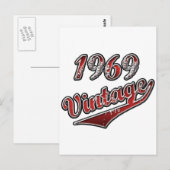 Carte Postale vintage 1969 (Devant / Derrière)