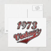 Carte Postale vintage 1973 (Devant / Derrière)