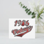 Carte Postale vintage 1986 (Debout devant)