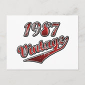 Carte Postale vintage 1987 (Devant)
