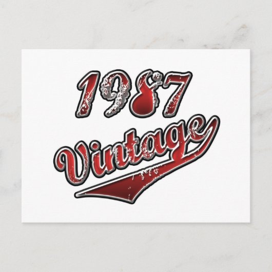 Carte Postale vintage 1987 (Devant)