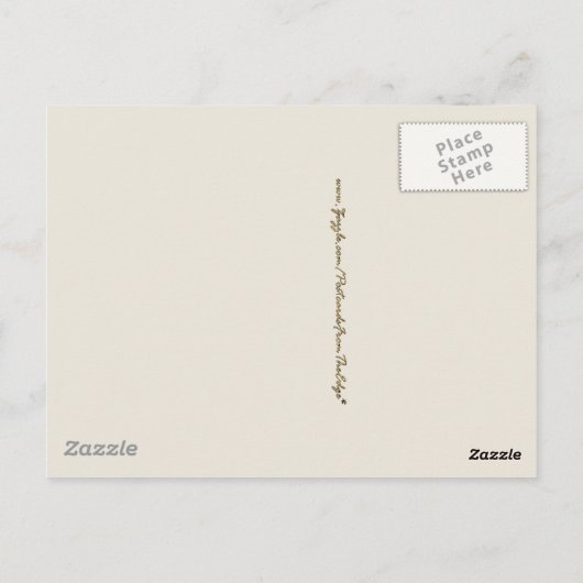 Carte Postale Vintage 26 (Dos)