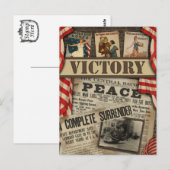 Carte postale vintage 2ÈME GUERRE MONDIALE Victoir (Devant / Derrière)